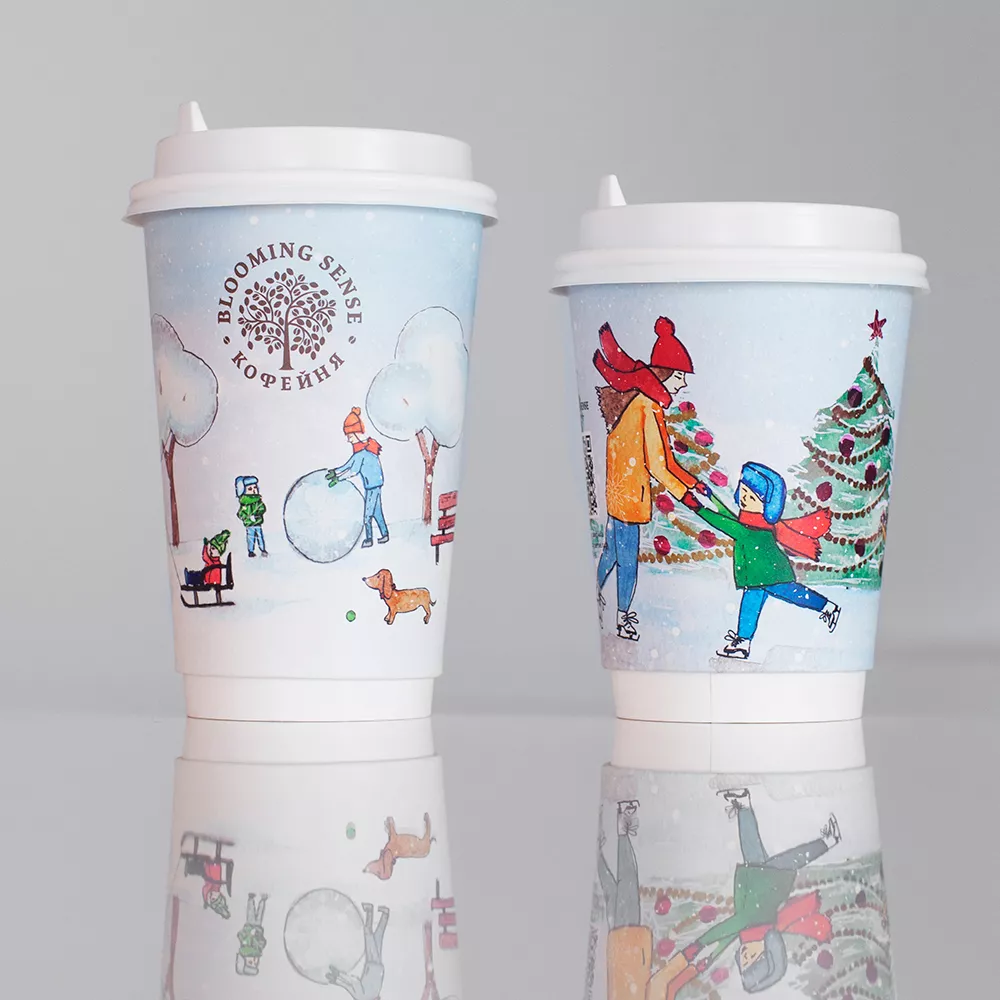 сезонные кофейные стаканчики