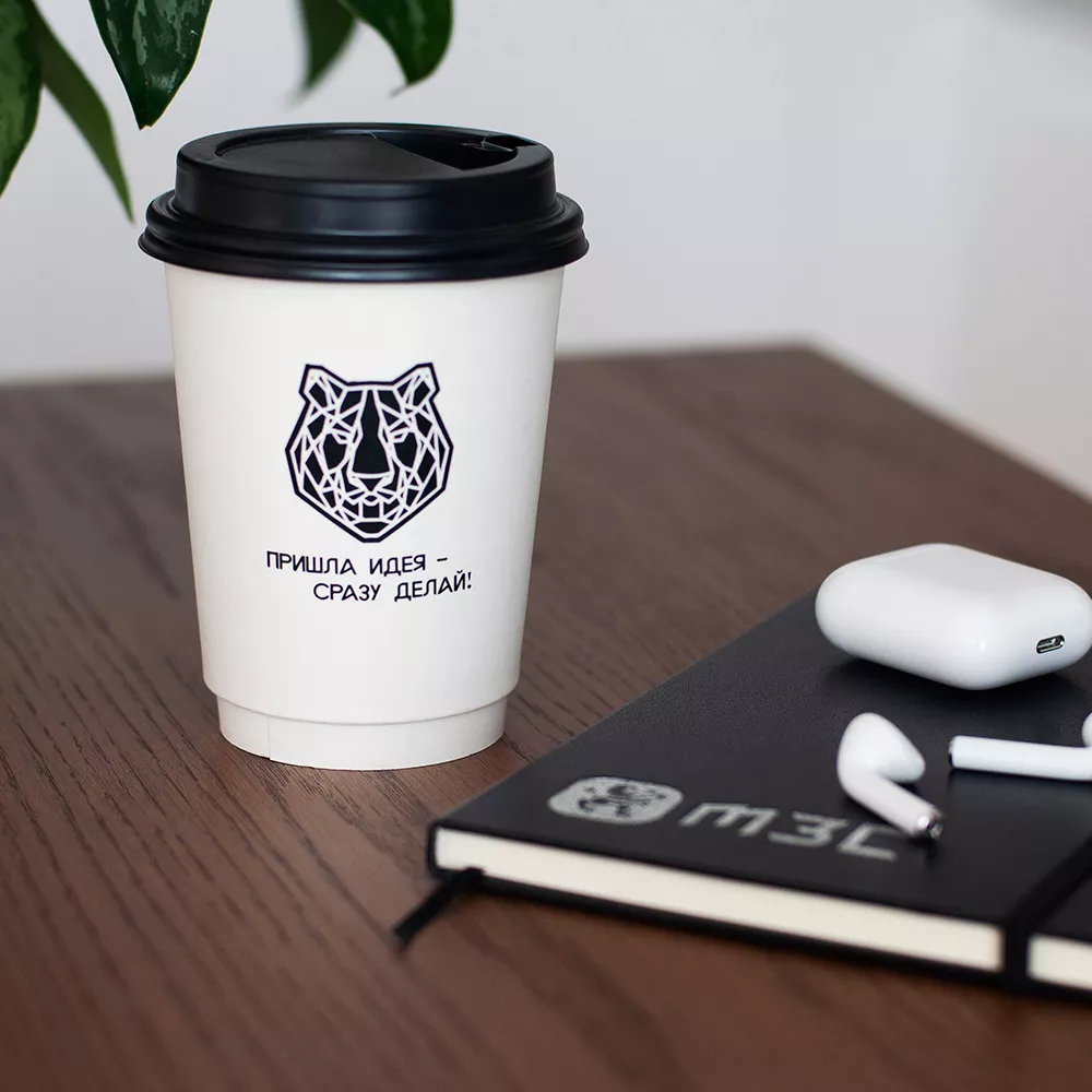 идея для кофейного стакана