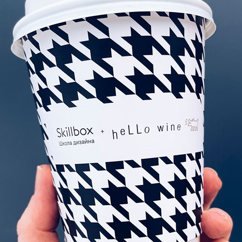 Стаканы для Skillbox, производство стаканов Cuptrade
