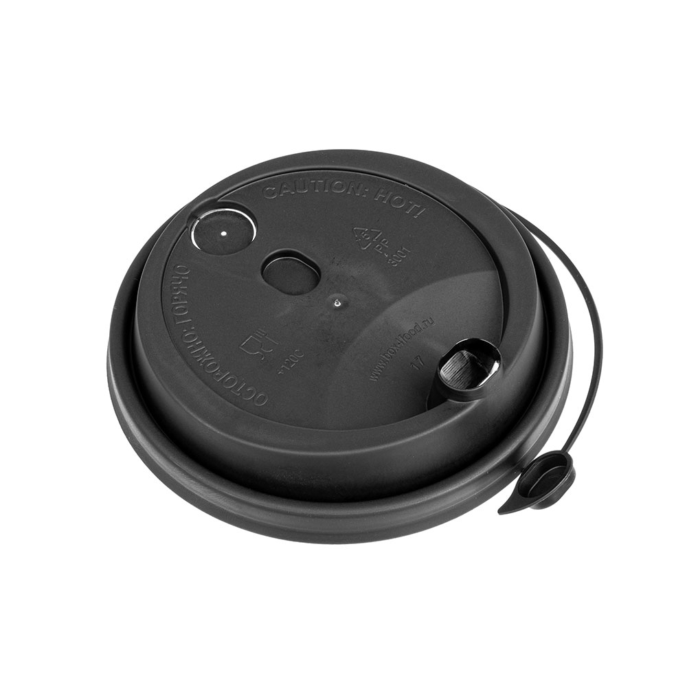 Крышка черная универсальная 90 мм