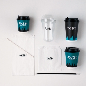 Производство стаканов для кофе с печатью логотипа