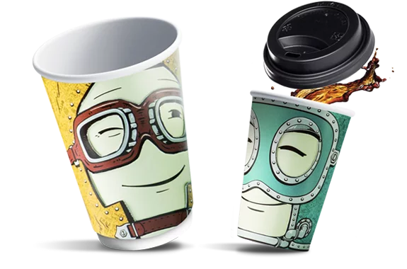 Двухслойный стакан с индивидуальным дизайном, от 6,5 ₽.