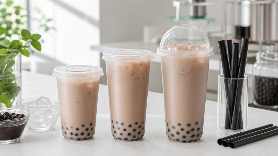 Как подобрать стакан, крышку и трубочку для bubble tea